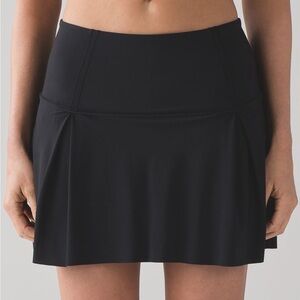 SOLD OUT STYLE | Lululemon | Lost In Pace Women’s Black Skort | Size 8 Long